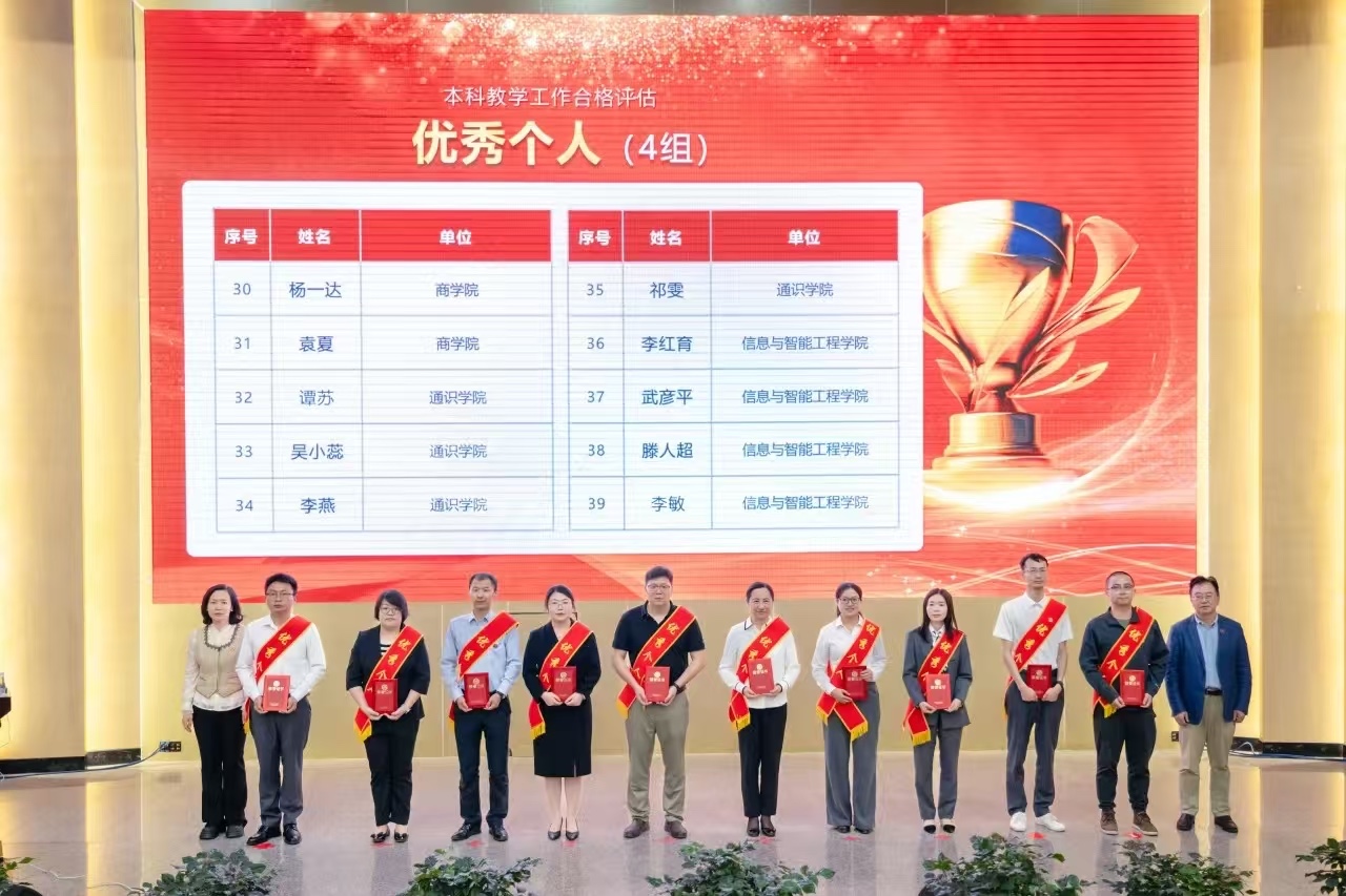 表彰!2026世界杯足球官网顺利通过本科教学工作合格评估! 第 14 张 表彰!2026世界杯足球官网顺利通过本科教学工作合格评估! 第 14 张