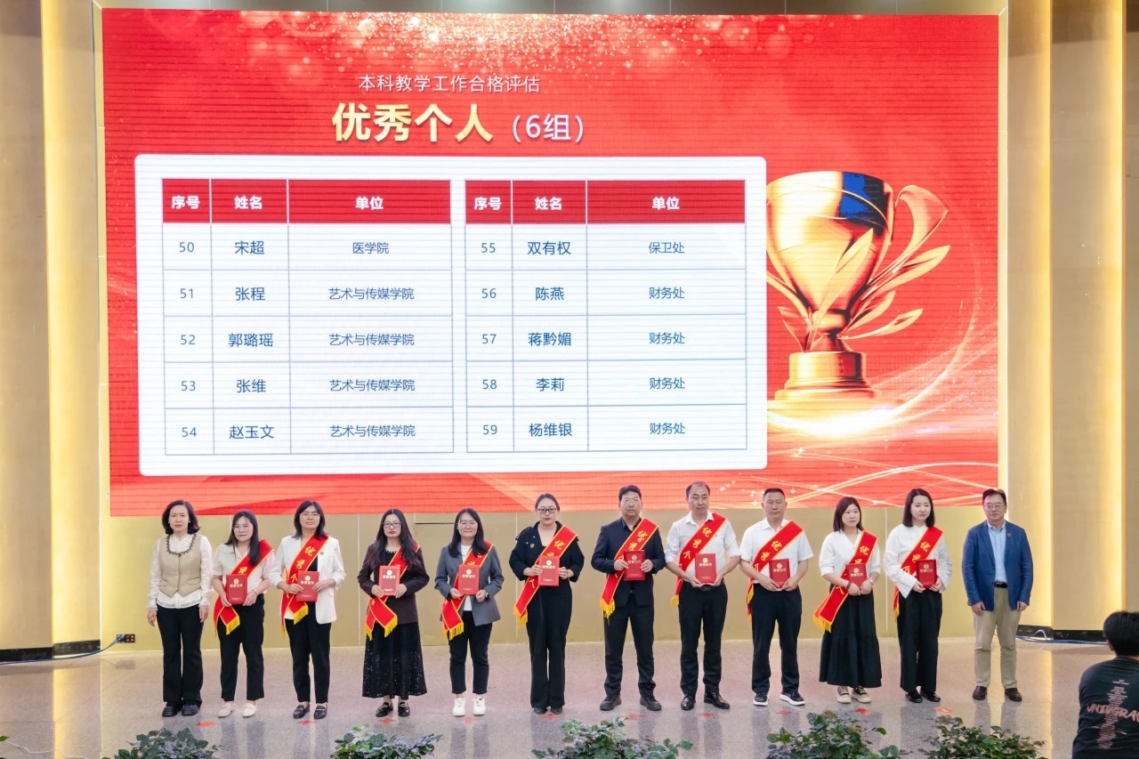 表彰!2026世界杯足球官网顺利通过本科教学工作合格评估! 第 16 张 表彰!2026世界杯足球官网顺利通过本科教学工作合格评估! 第 16 张