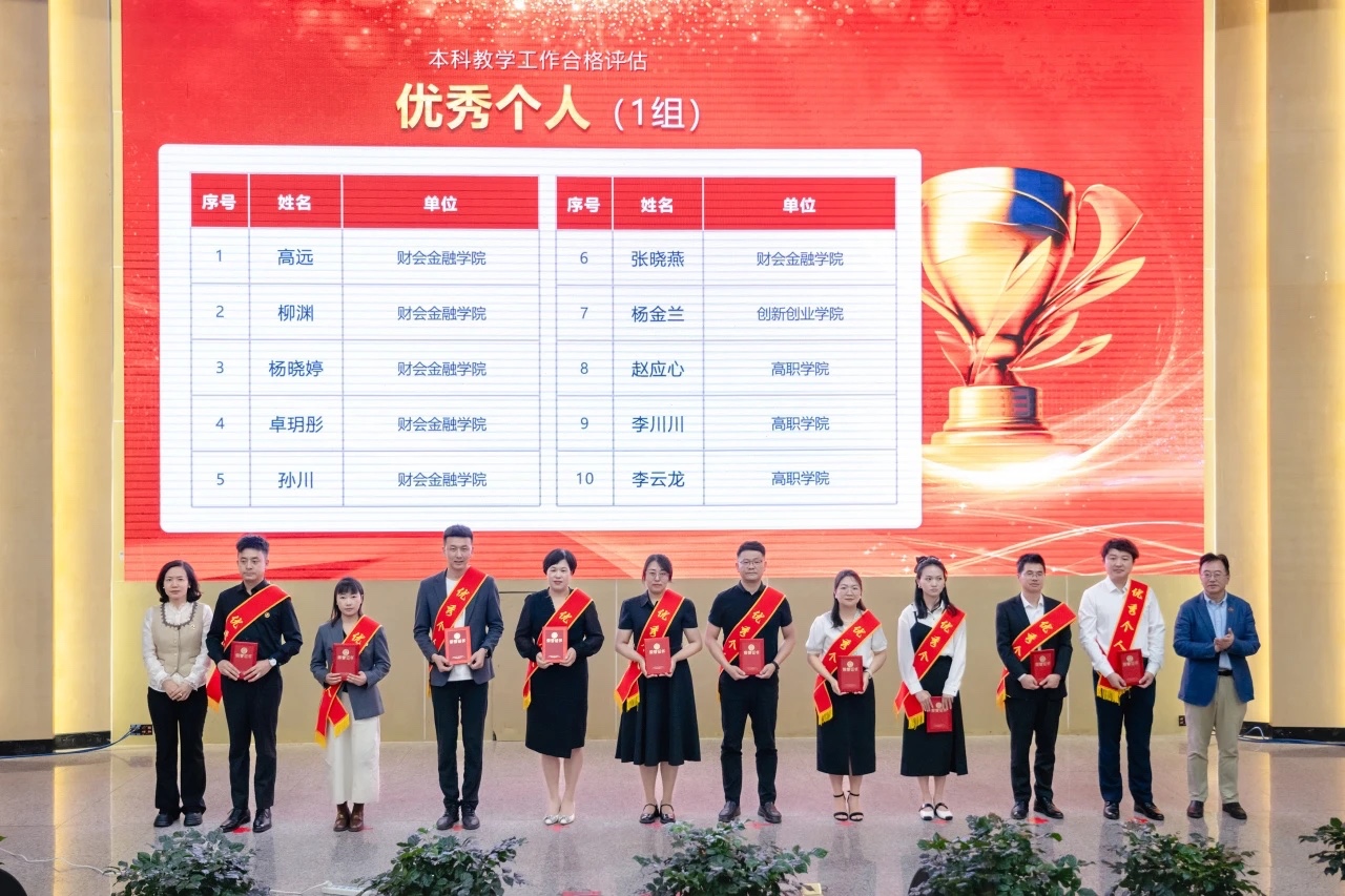 表彰!2026世界杯足球官网顺利通过本科教学工作合格评估! 第 11 张 表彰!2026世界杯足球官网顺利通过本科教学工作合格评估! 第 11 张
